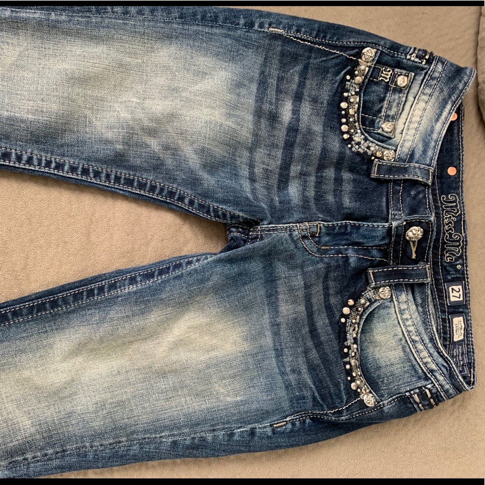 Miss me skinny jeans, fit like a 26